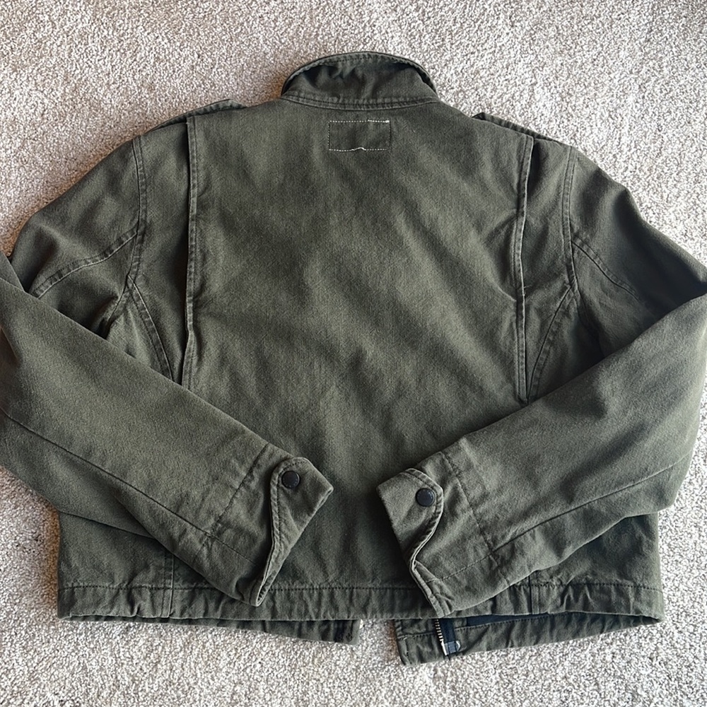 Rag & Bone Cropped Military Jacket - Picture 6 of 8